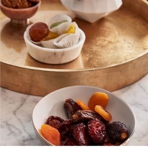 Lacquer Wood Round Tray (18")